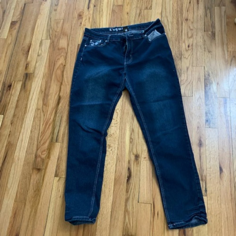 l'square denim jeans size 16